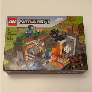 NEW NIB LEGO Minecraft 21166 The Abandoned Mine Adventure Set